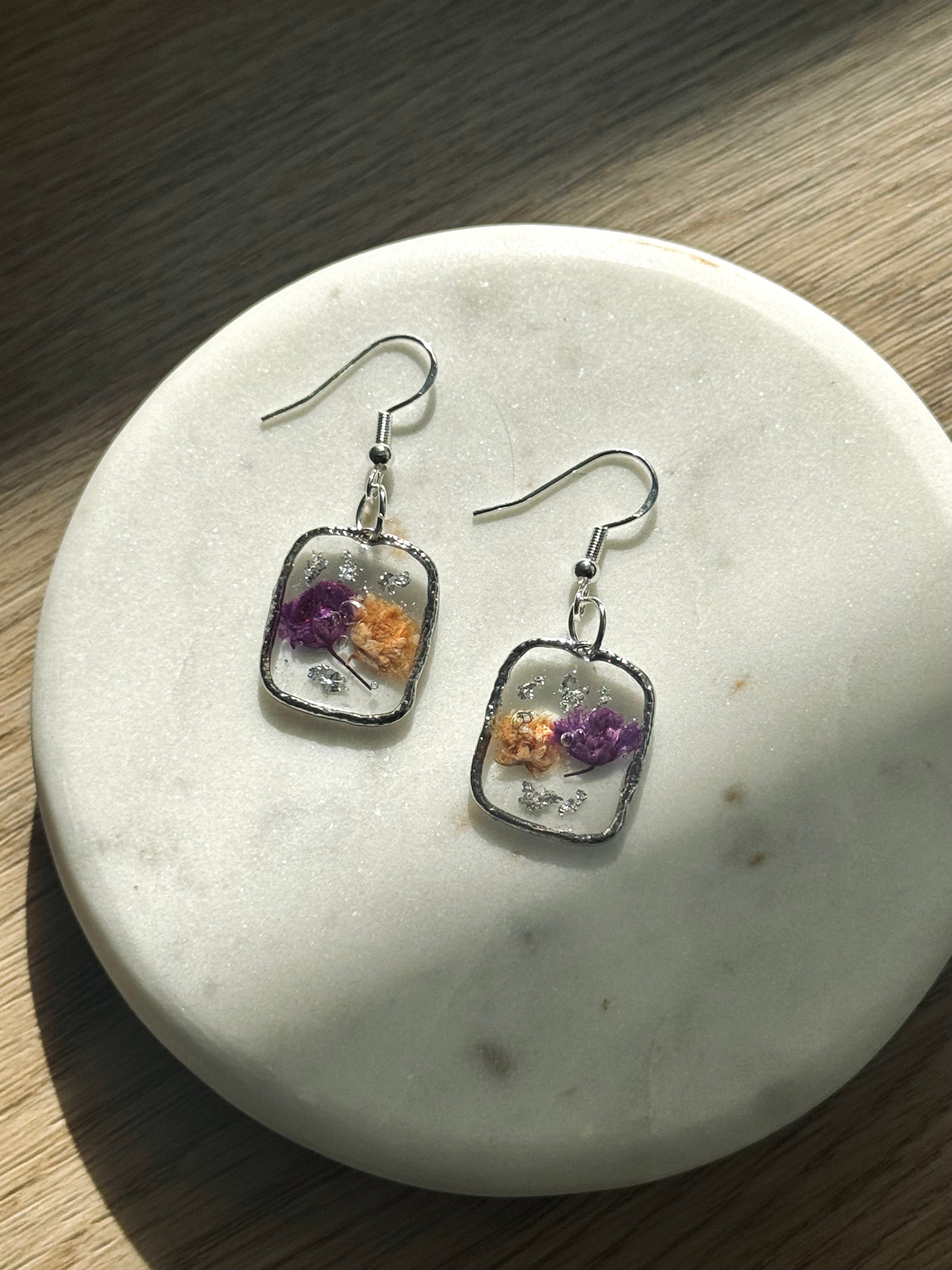 silver floral wonderland