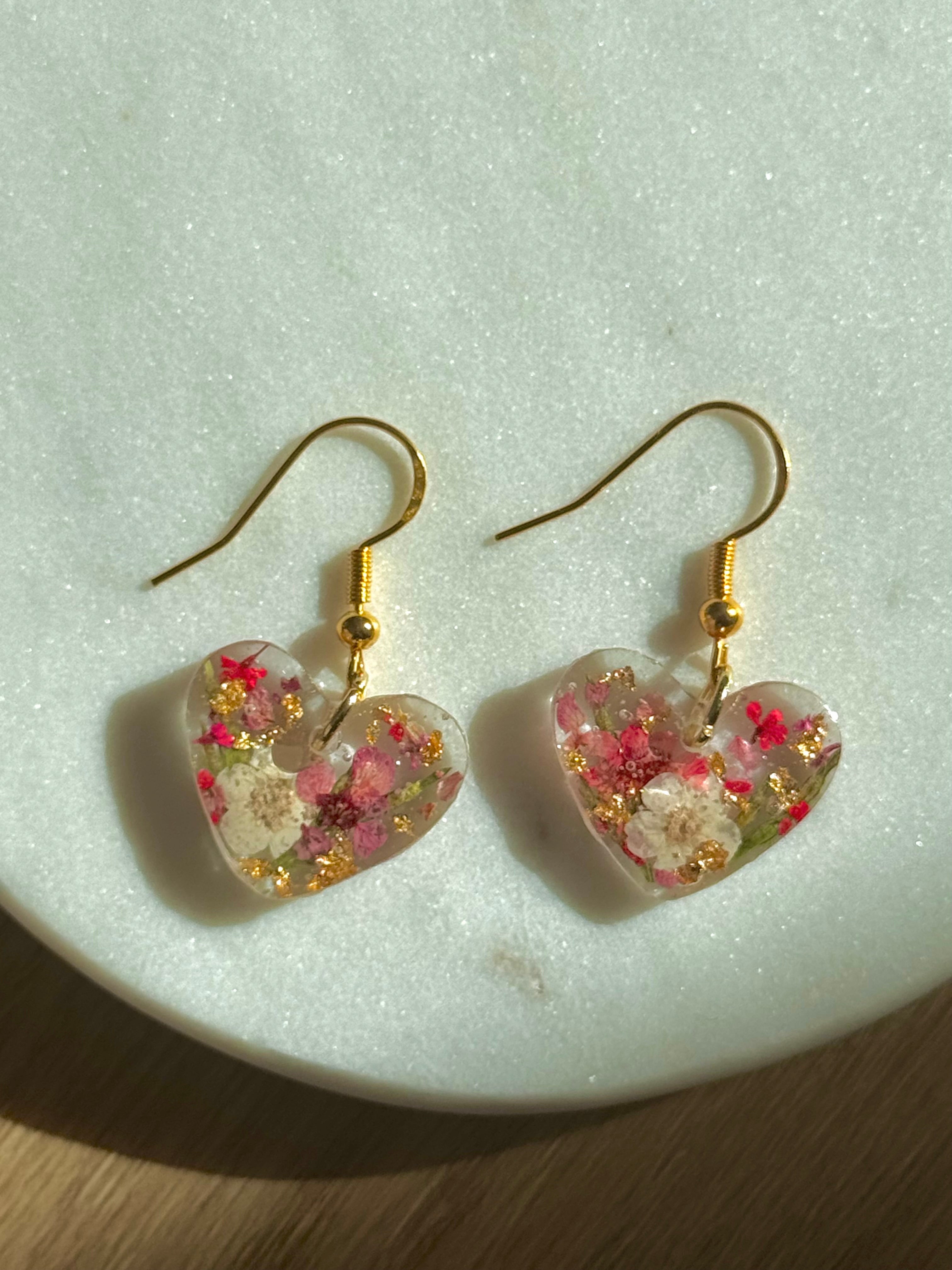 floral hearts