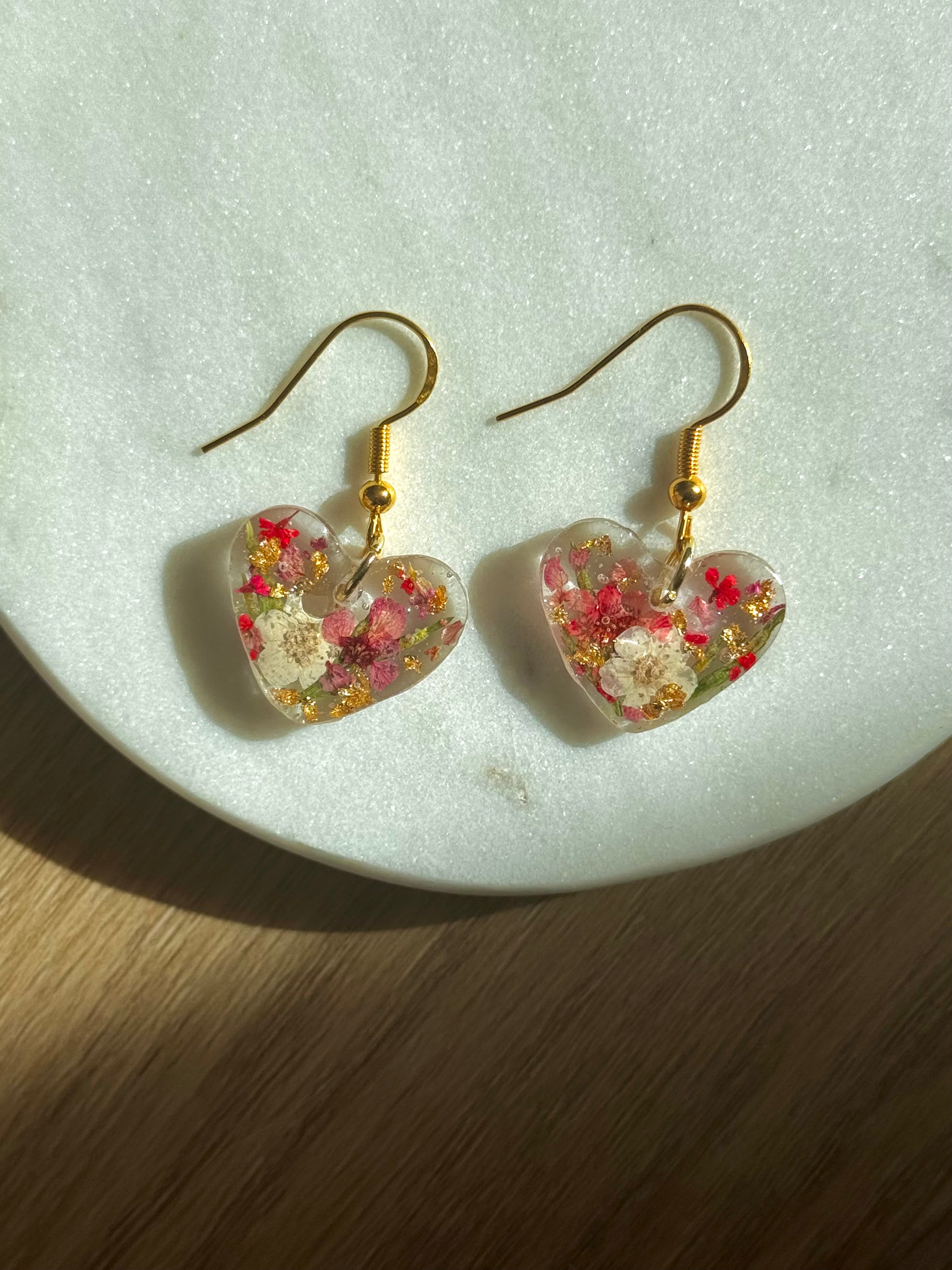 floral hearts