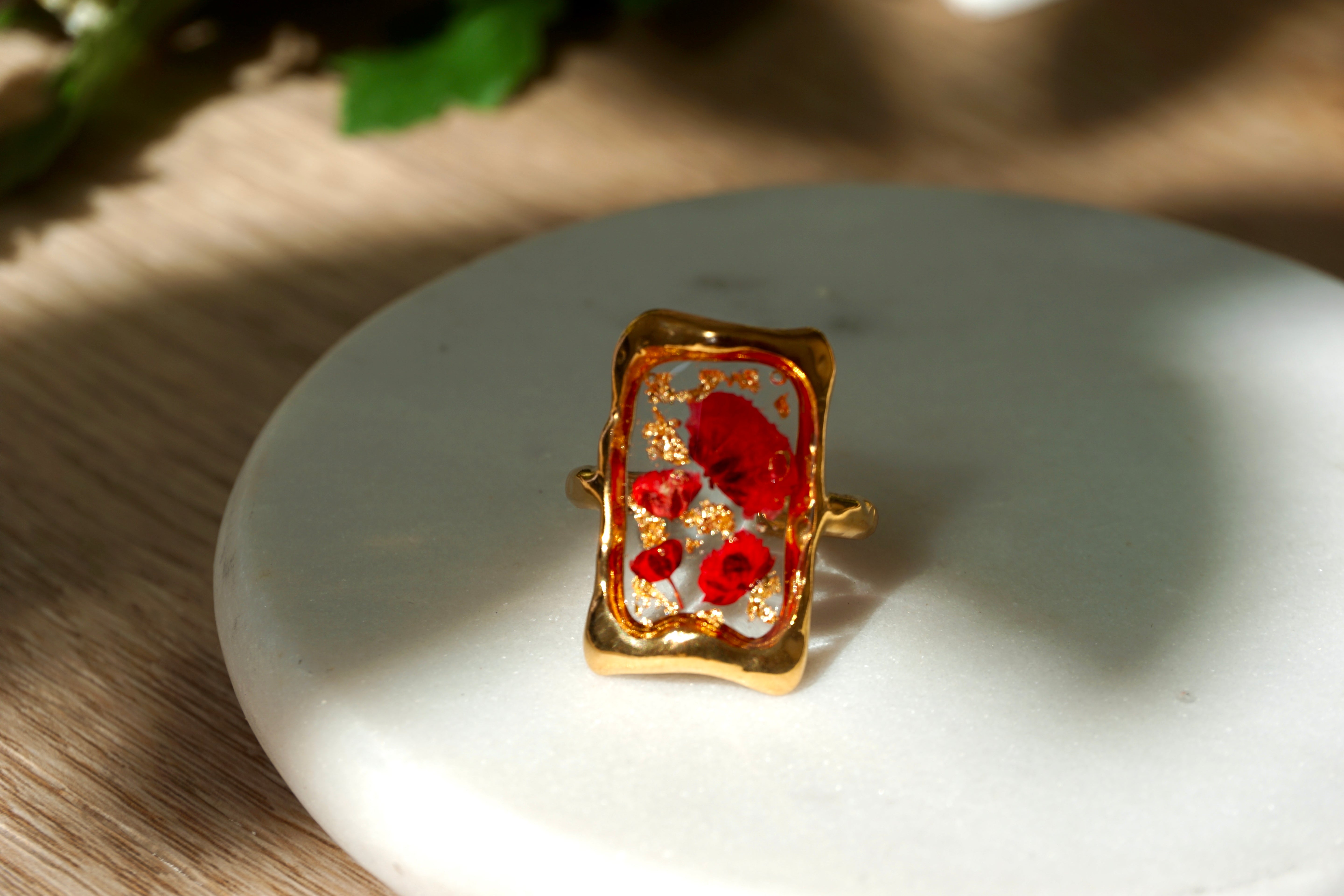 flora statement ring