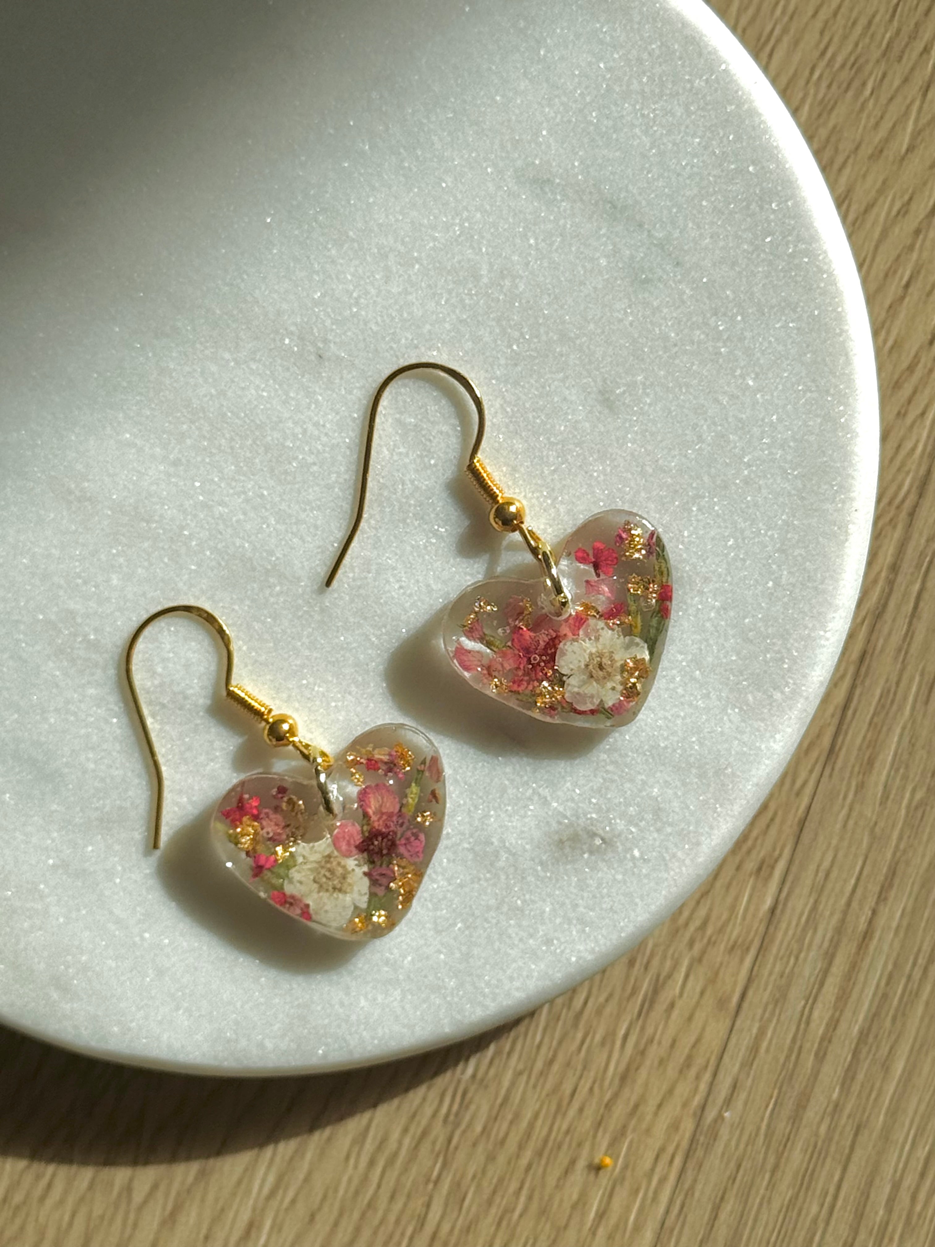 floral hearts