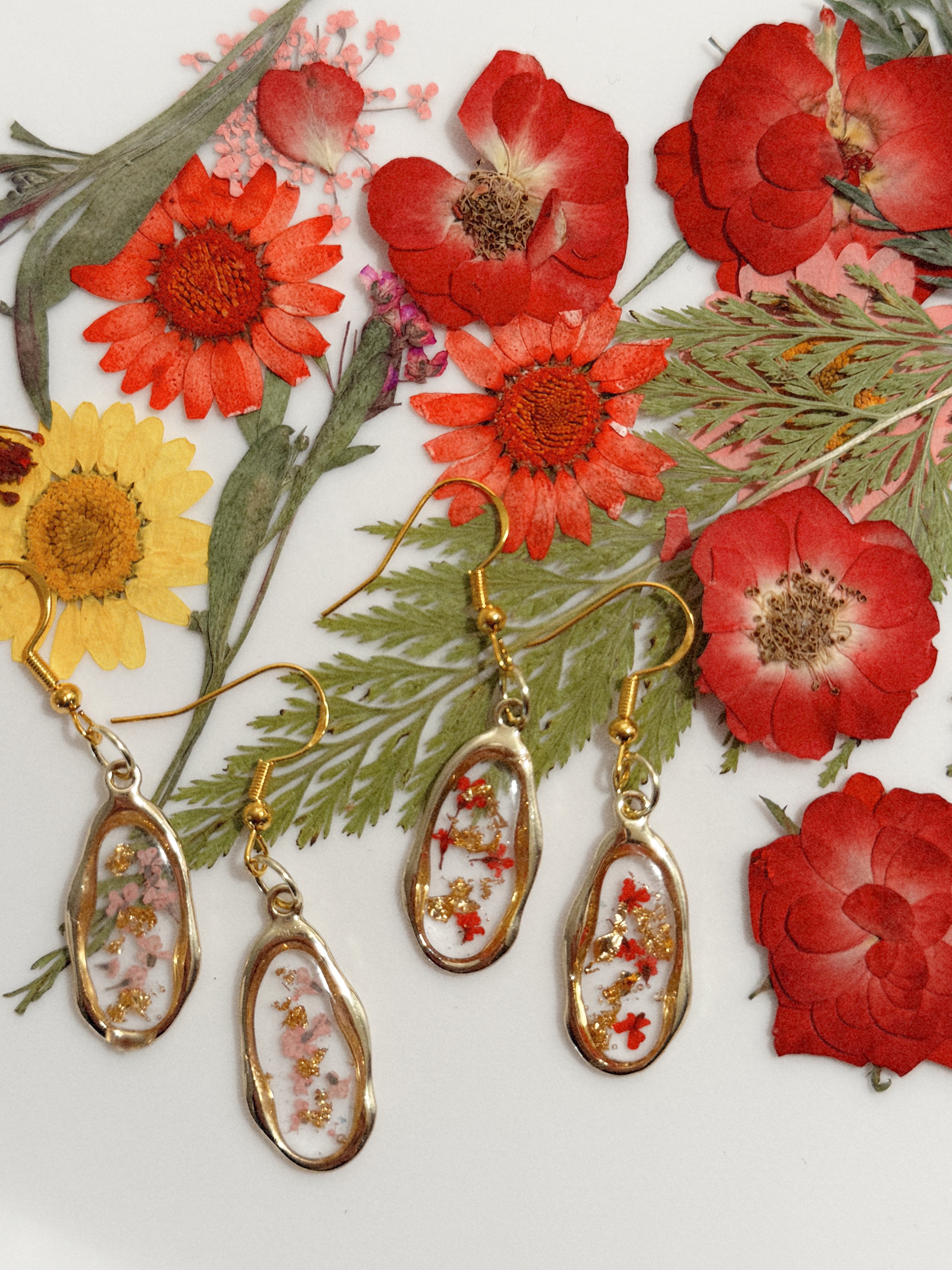 everlasting bloom earrings