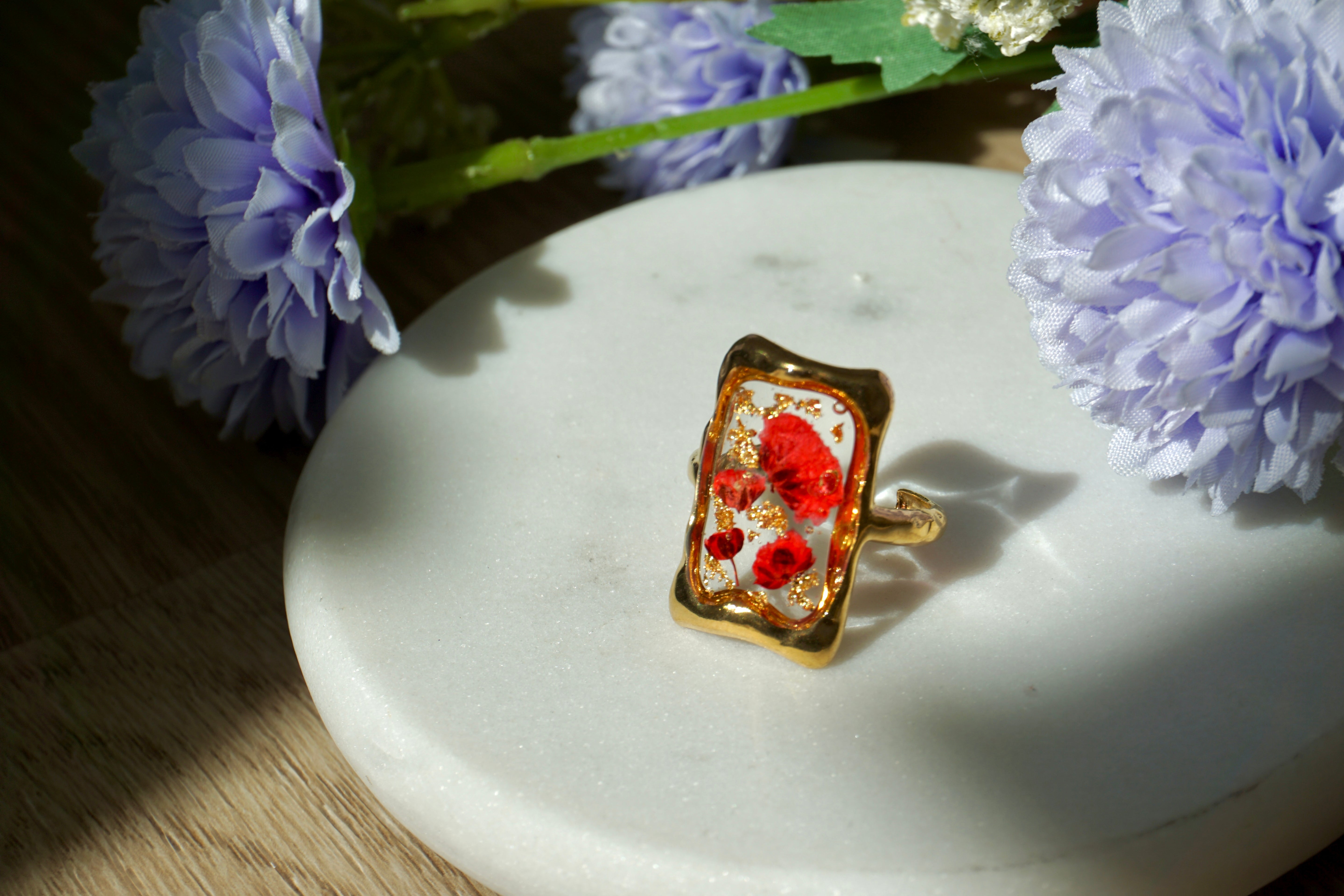 flora statement ring