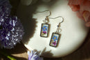 silver forget me nots earrings