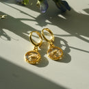 classic round floral hoops