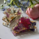 Rose & Violet Hair Claw