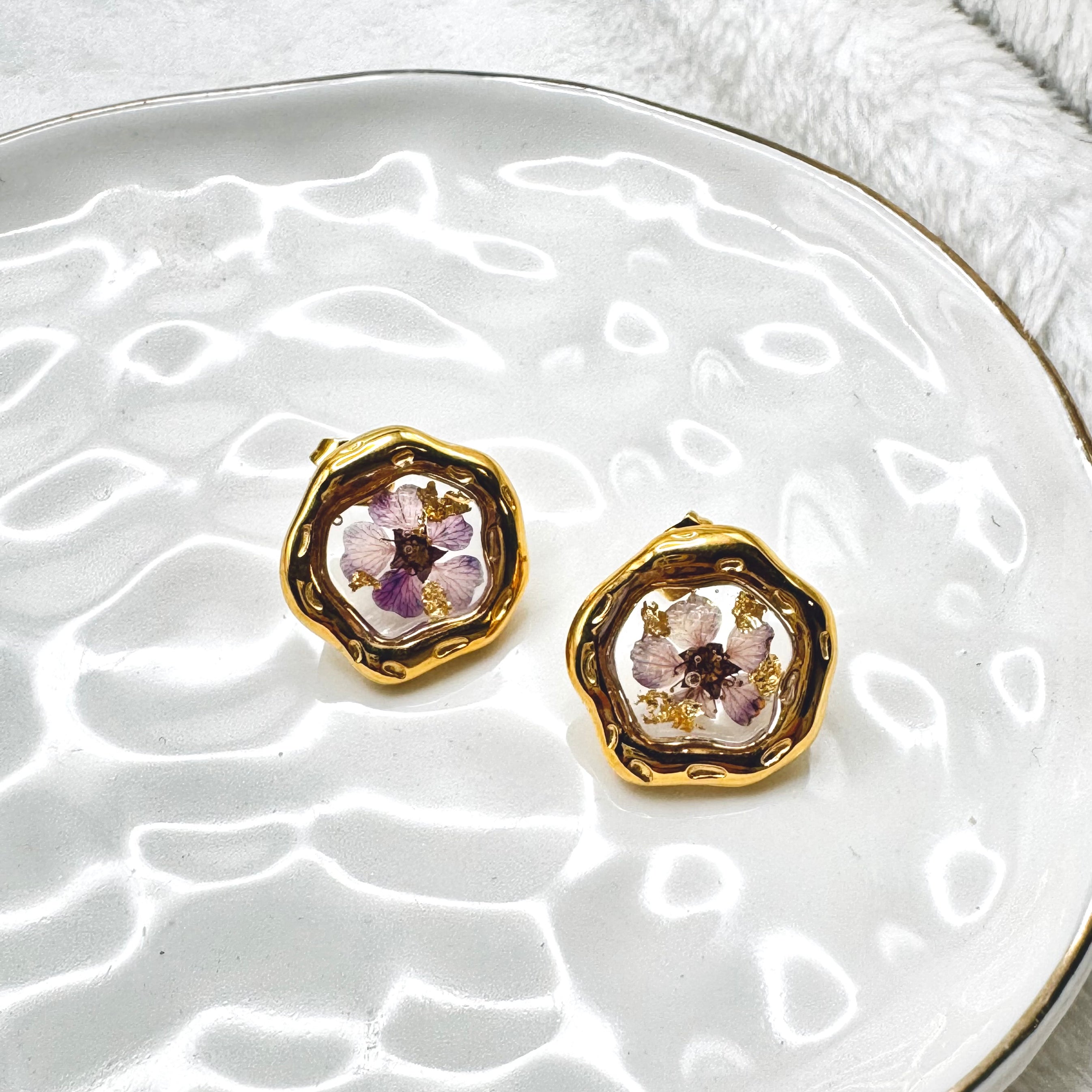 radiant blossom studs