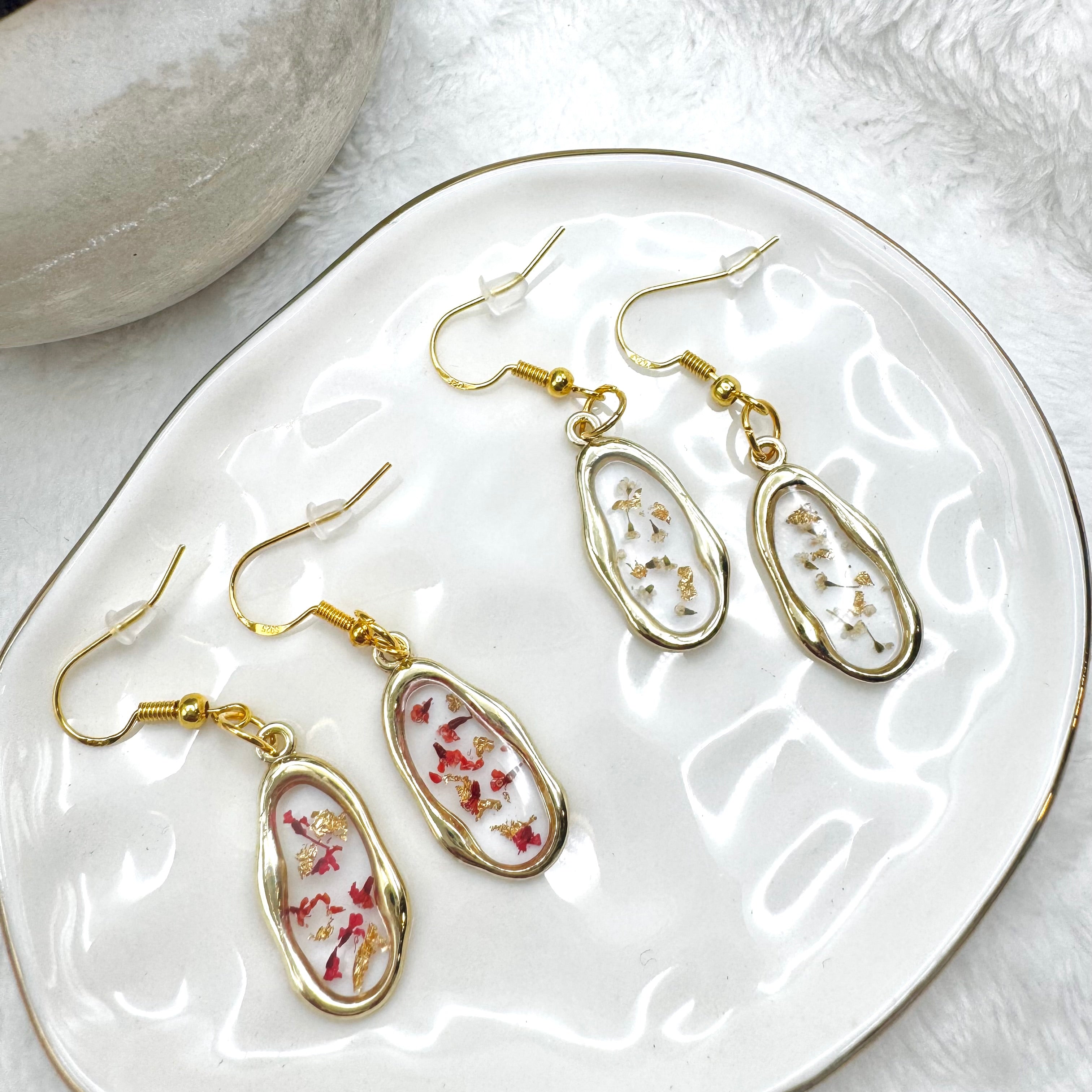 everlasting bloom earrings