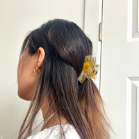 Rose & Violet Hair Claw